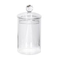 Glass Jar with Crystal Lid